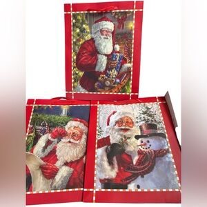 Santa Gift Bag 12x10